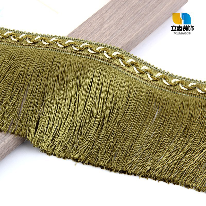 Venta caliente cordón cortina cuentas de cristal cortina Accesorios camión ventana decorativa pantalla más 13cm cifrado borla