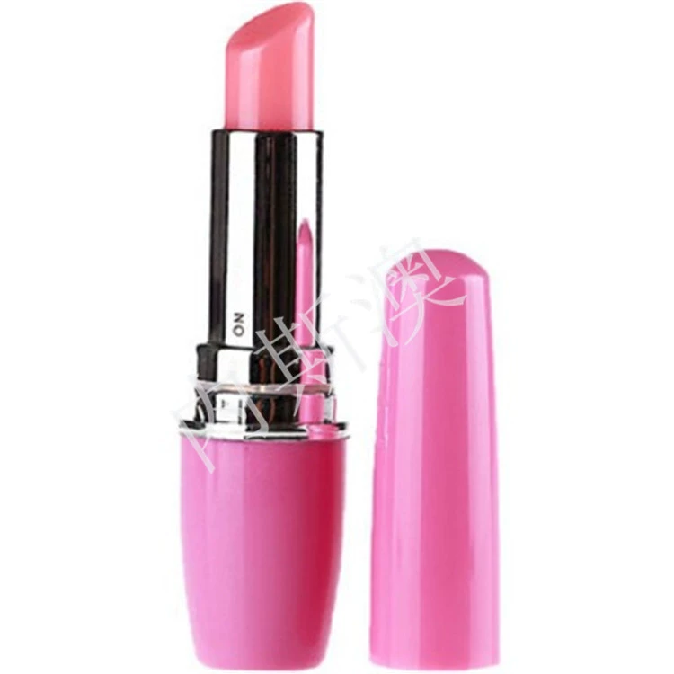 Mini Lipstick Vibrator (Naisao) USB Rechargeable, Silicone Flat-Head, Discreet Case