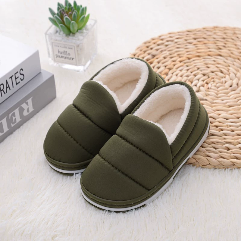Keep warm demi-season children's slippers platform for men and women, (Cross-border trading)