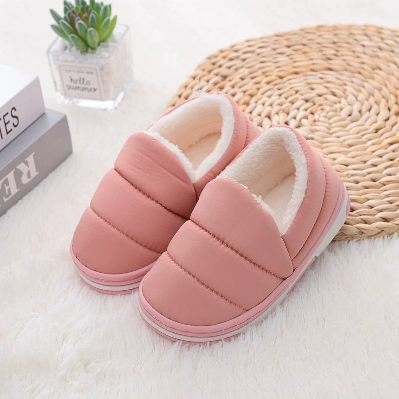 Keep warm demi-season children's slippers platform for men and women, (Cross-border trading)