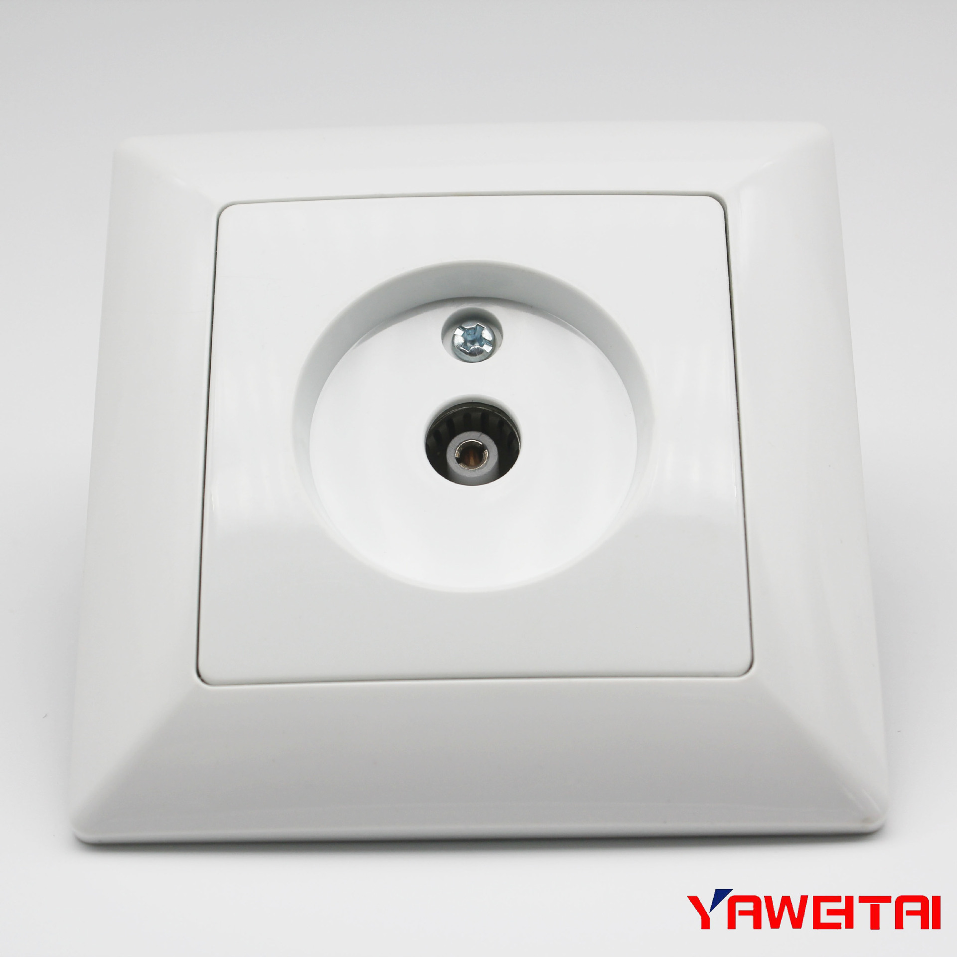 雅威欧式墙壁开关 雅威YW-8208 墙壁电视插座