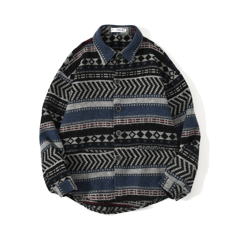 Woolen Jacket Retro Image 3