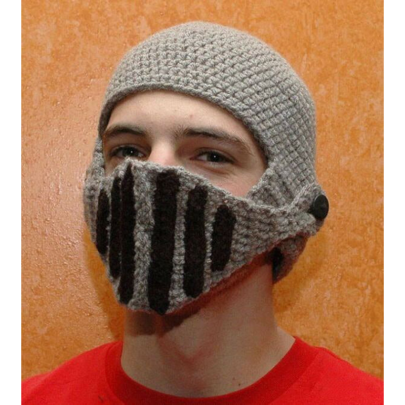 Woven woolen medical mask handmade for adults