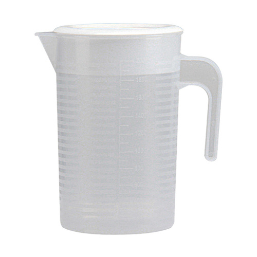 PP plastic measuring cup with scale baking cup kitchen extra large capacity cold kettle household cold kettle milk tea shop utensils