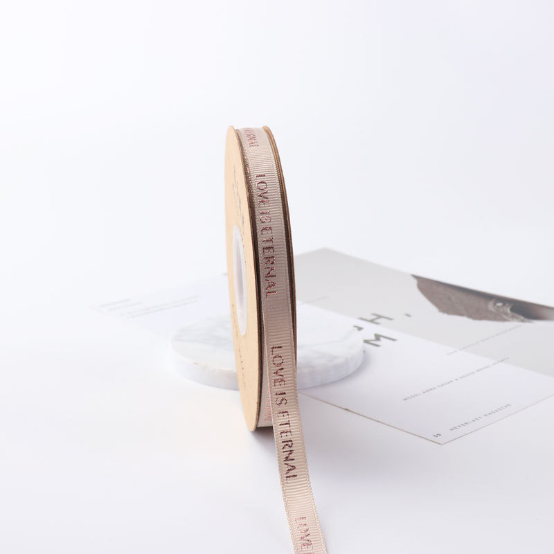 2,5 hilo dorado cinta inglés con flores material de embalaje de regalo DIY ramo cinta tienda de flores suministros al por mayor