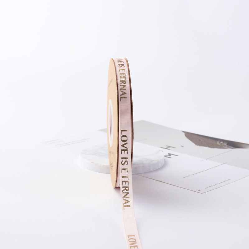 2,5 hilo dorado cinta inglés con flores material de embalaje de regalo DIY ramo cinta tienda de flores suministros al por mayor