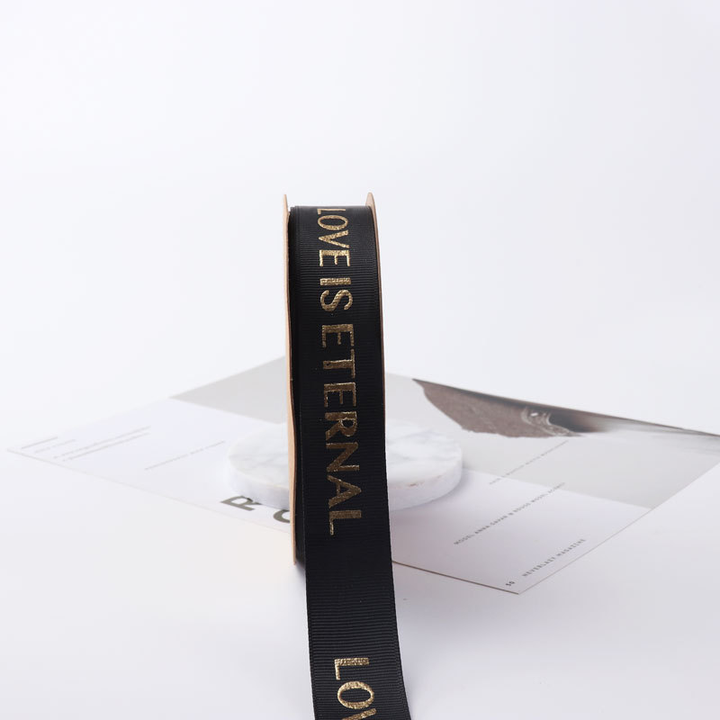 2,5 hilo dorado cinta inglés con flores material de embalaje de regalo DIY ramo cinta tienda de flores suministros al por mayor