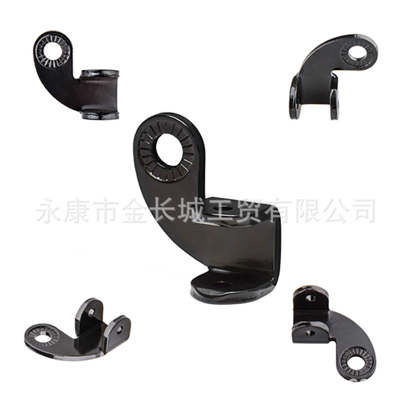 90 grados bebé PET sundries bicicleta remolque accesorios cabeza de tracción enganche acoplador