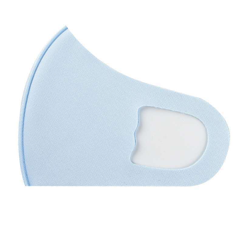 Nueva máscara de protección solar hombres y mujeres negro transpirable lavable máscara tridimensional dibujos animados impreso niños máscara de polvo