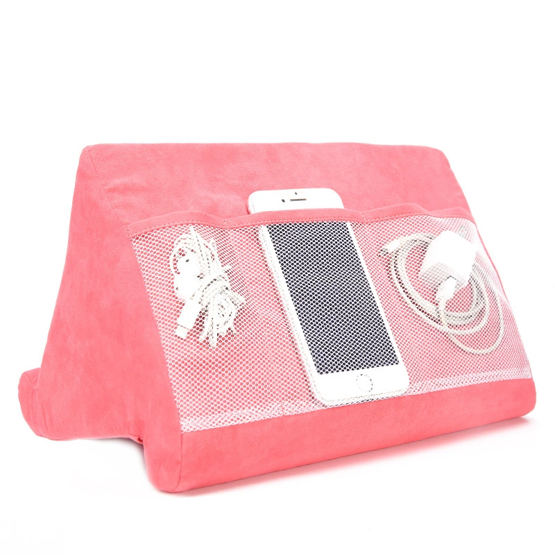 Cross-border explosion iPad tablet computer mobile phone bracket pillow pillow multi-angle pillow lazy reading soft pillow hot sale
