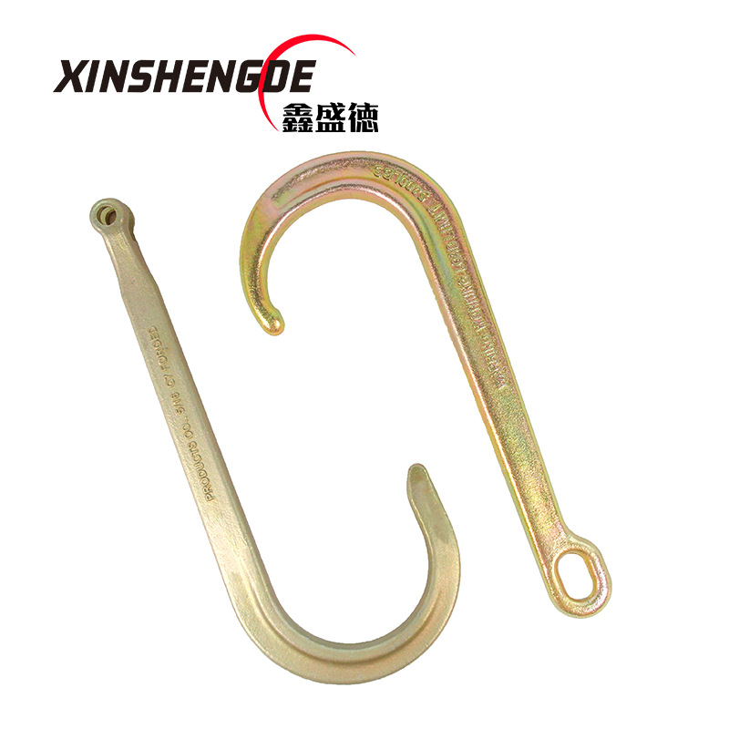 锻造J钩  8寸 15寸 J型钩 清障车大J钩 青岛五金索具厂家