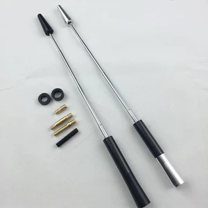 Carbon fiber telescopic lengthened car radio antenna/car modification universal decorative carbon fiber signal antenna