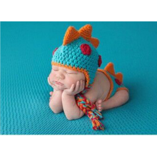 European and American hot-selling hand-knitted baby photography clothing for 100 days, hand hook versatile baby photography clothing XDT-046