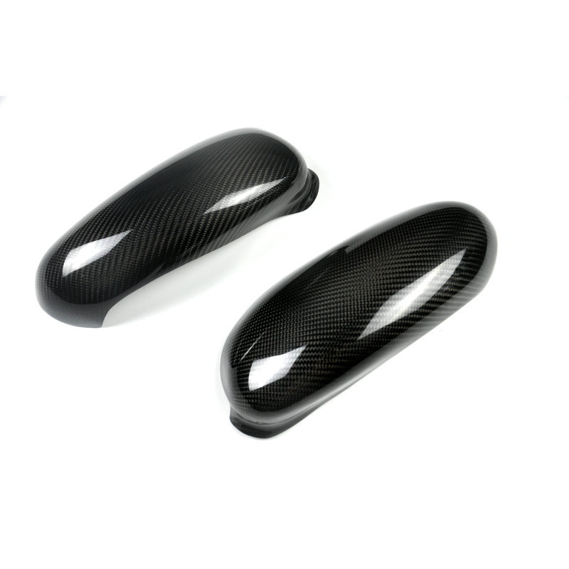 Adecuado para Porsche Carrera Boxster Cayman 911 996 986 de fibra carbono cubierta del espejo retrovisor pegatinas