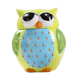 陶瓷工艺品;陶瓷杯;密封盒储物罐