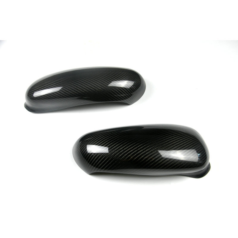 Adecuado para Porsche Carrera Boxster Cayman 911 996 986 de fibra carbono cubierta del espejo retrovisor pegatinas
