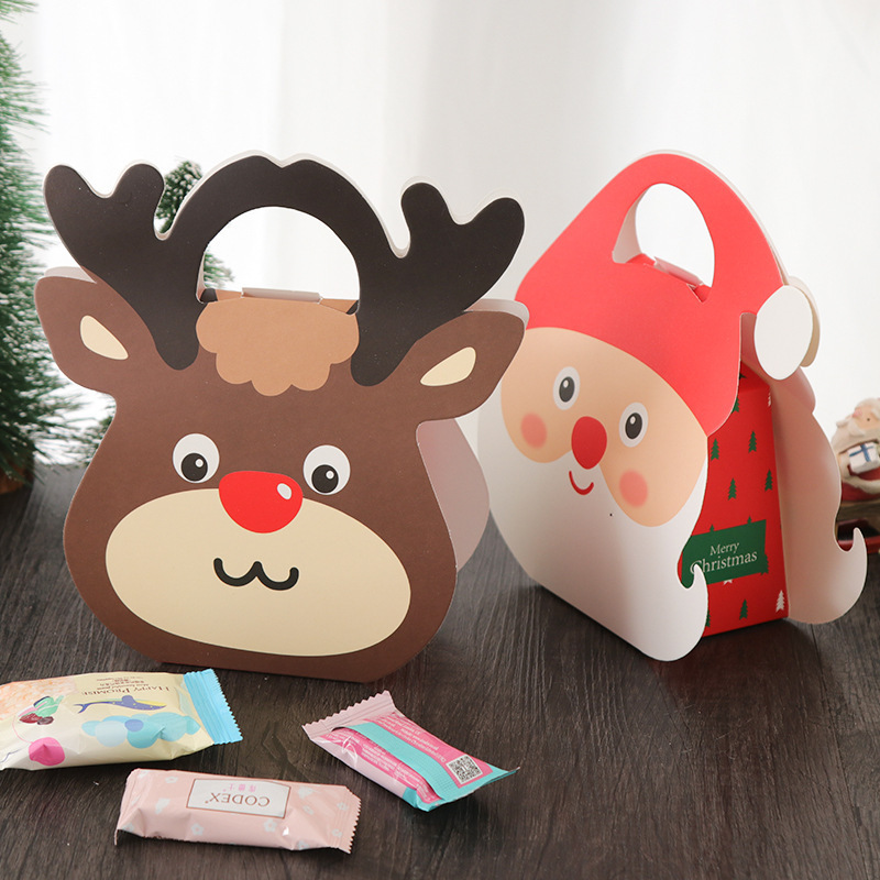 Amazon クリスマス キャンディ包装箱 クリスマスイブ 三角形キャンディボックス カートン ギフトバッグ S932 クリスマスギフトボックス|undefined