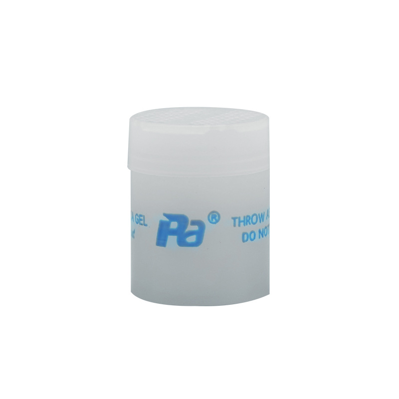 1g secador de silicona de alimentos columnar chino inglés cápsula medicamento secador de silicona productos de salud secador