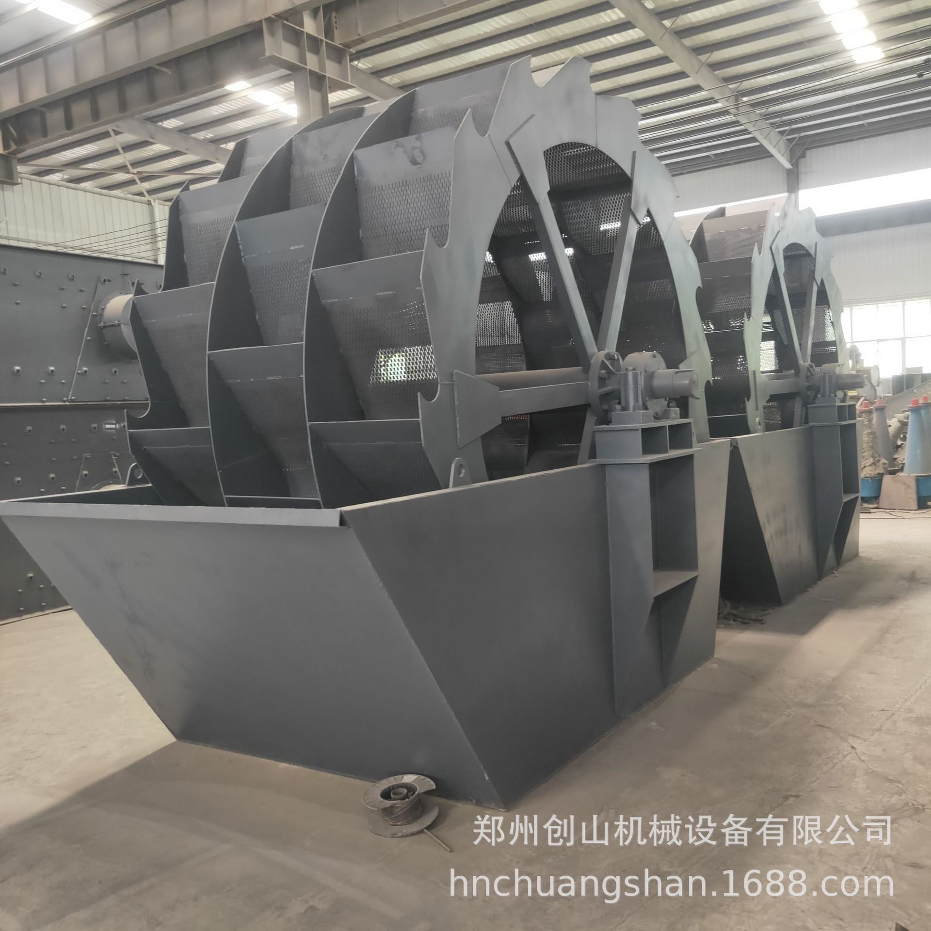 供应泥土洗砂设备 水洗轮 水轮洗沙机 轮斗洗沙机  双轮斗洗砂机