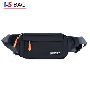 Cross-border Tourism Outdoor Waist Bag Cycling Running Bag Leisure Sports Bag Waterproof Body-fit Mobile Phone Silk Small Waist Bag