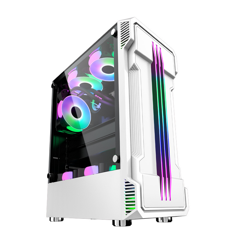 New full-side transparent game chassis desktop computer chassis wholesalers e-commerce special offer three swordsman chassis New full-side transparent game chassis desktop computer chassis wholesalers e-commerce special offer three swordsman chassis