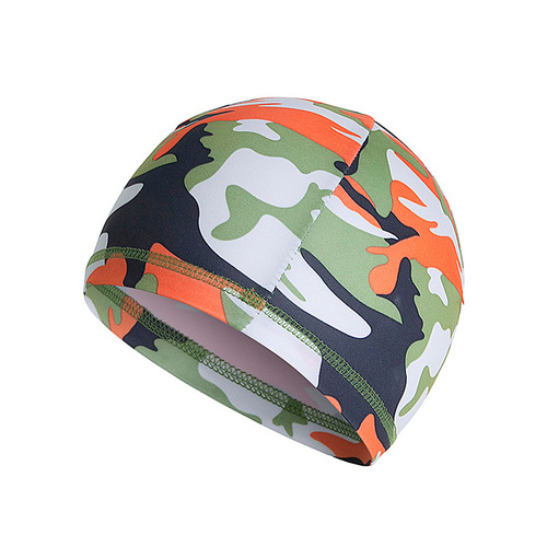 Cross-border hot selling ice silk breathable quick-drying motorcycle helmet liner cycling cap sports skiing high elastic running cap
