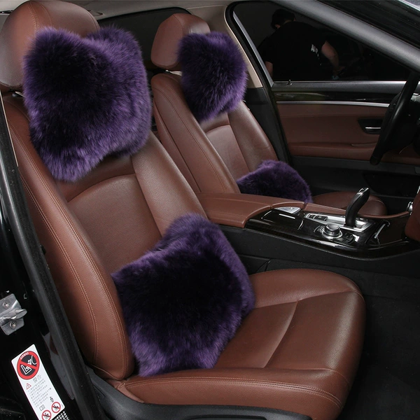 Lilac (headrest + lumbar support)