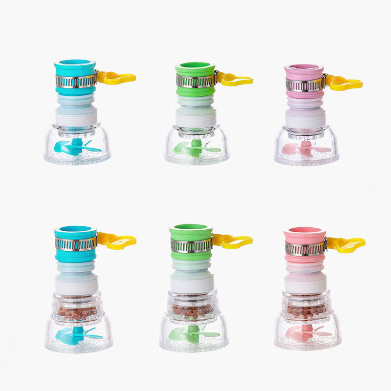 Faucet extender splash proof water nozzle filter shower head telescopic head kitchen rotary filter water purifier Faucet extender splash proof water nozzle filter shower head telescopic head kitchen rotary filter water purifier