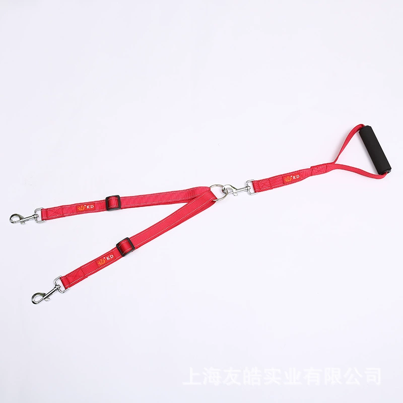 Двуглавый собака веревки производители поставляют хлопок сплава воротник с цинкового сплава крюк тянуть ремень Костюм ПЭТ поводок