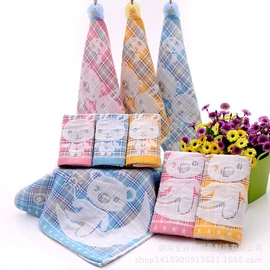 毛巾;方巾、中巾;婴童毛浴巾