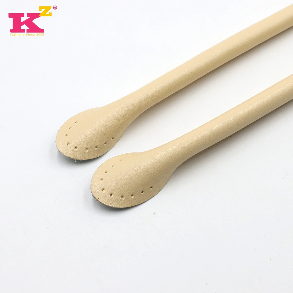 Кожаная ручка, черная сумка аксессуар handmade, натуральная кожа, 50 см