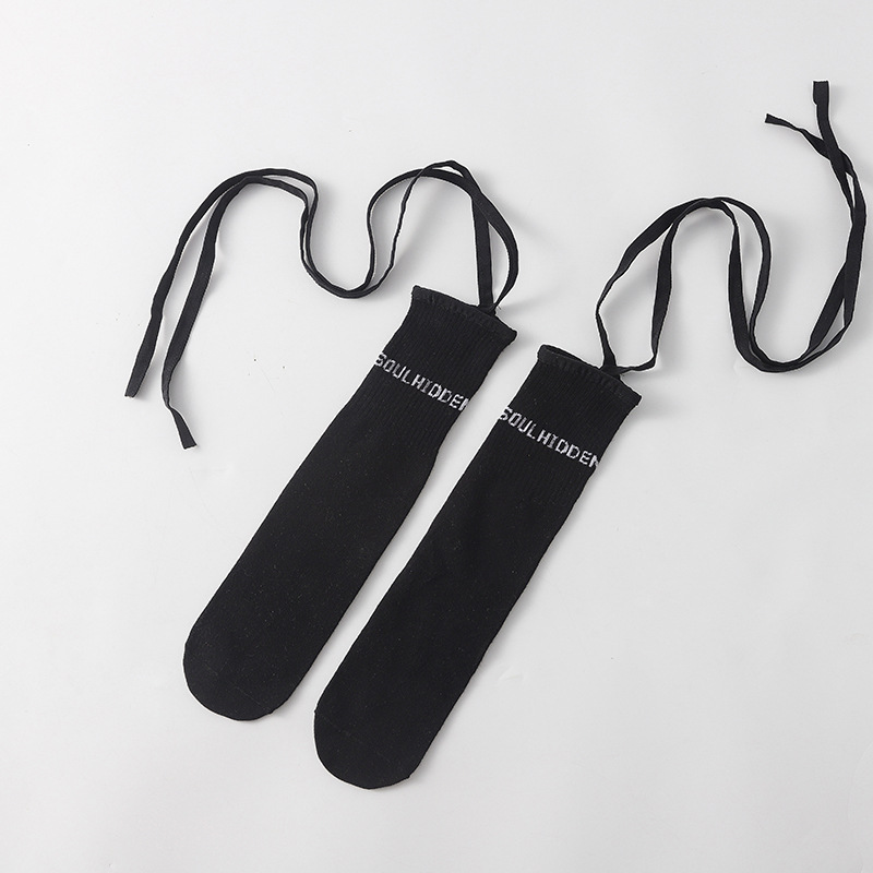 Calcetines de moda de media pantorrilla para niños de 3 a 8 años medias sobre la rodilla para niñas de 12 años de edad calcetines de pantorrilla de estilo occidental letras