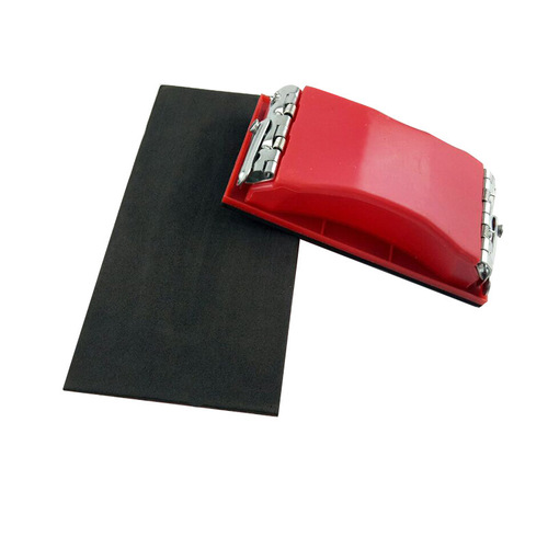 Plastic sandpaper rack grinder woodworking decoration grinding plastic sandpaper iron plate sand rack manufacturer wholesale hardware tools