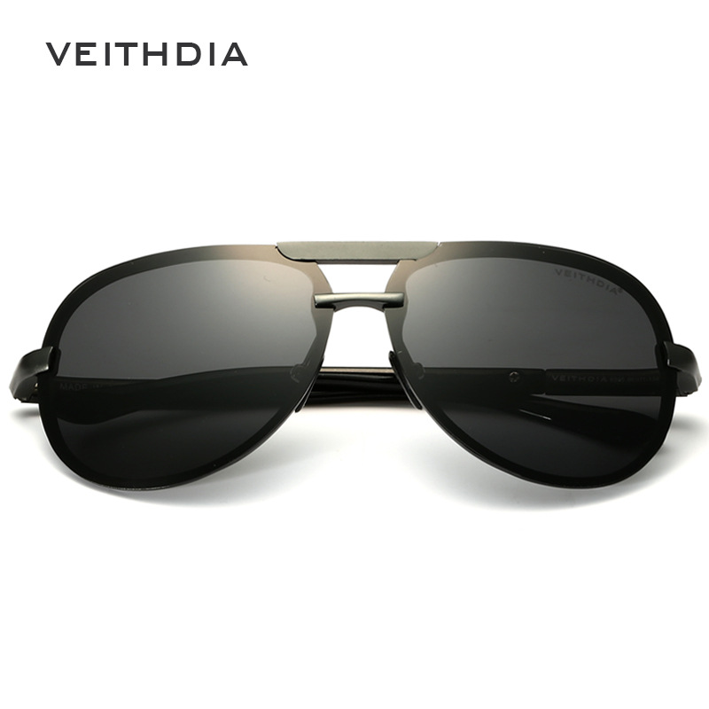 Gafas de sol sin montura para hombre Gafas de sol Lentes polarizadas de aluminio y magnesio Pesca Conducir Espejo del conductor Espejo del conductor al por mayor 6500