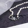 Universal necklace from pearl, choker, chain for key bag , 2020 years, simple and elegant design, internet celebrity