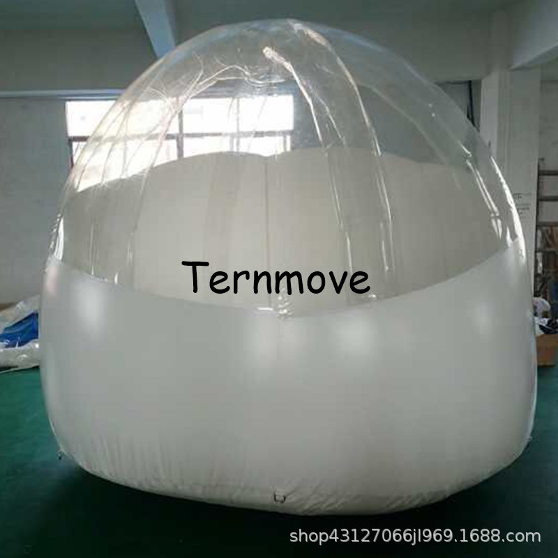 星空泡泡屋网红拍照打卡活动布置装饰道具商场美陈充气帐篷透明