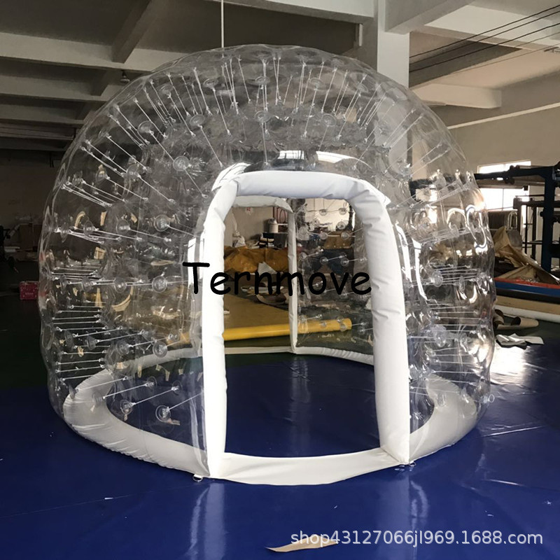 双层充气泡泡屋透明双层帐篷网红星空闭气透明泡泡屋bubble tent