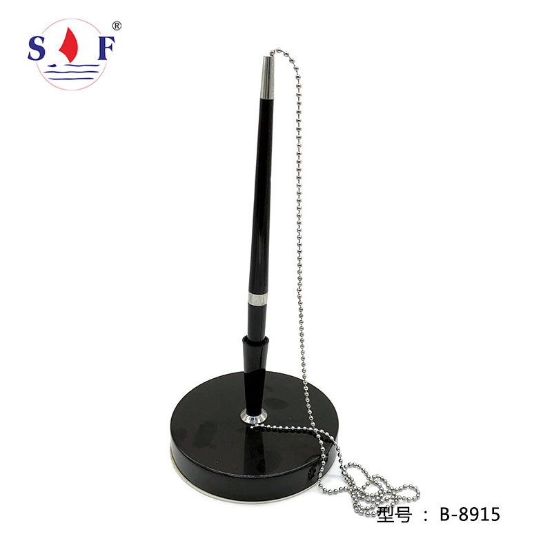 Desk Pen Fixed Signature Desk Pen Front Desk Signature Pen Anti-loss Sticky Table Pen Vertical Bank Counter Pen