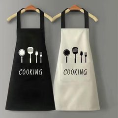 Manufacturer's apron with custom printing on smock for cooking, home kitchen, waterproof and oil-proof, custom printing on gift apron, smock with logo printed on it