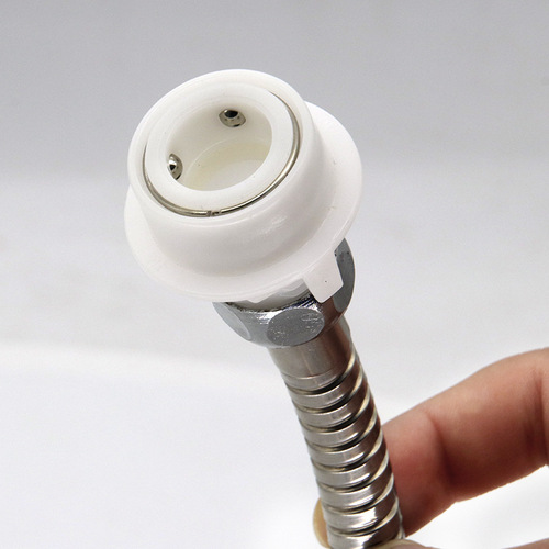 Car wash water gun water pipe washing machine faucet quick snap connector 4-point shower bellows adapter