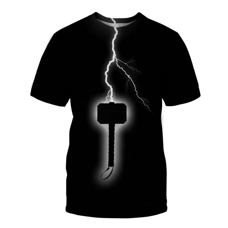 European and American T-shirt Men's Avengers 4 Short Sleeve Thanos Deadpool Captain America 3d Printed Clothing European and American T-shirt Men's Avengers 4 Short Sleeve Thanos Deadpool Captain America 3d Printed Clothing