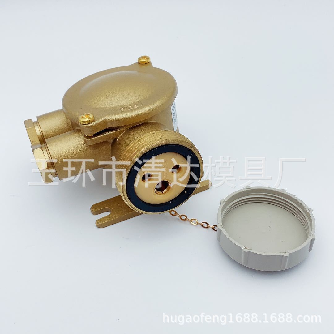 船用插座CZH202、船用电器、船用接插件、船用铜质插座、船舶插座