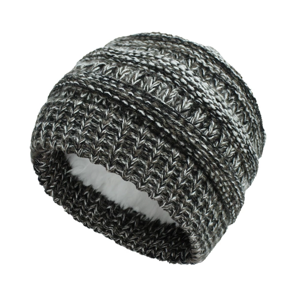 Hat-black gray white