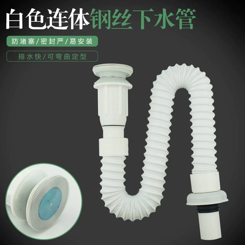 Производство downcomer завод белый цельный стальной проволоки downcomer ванной дренажное оборудование