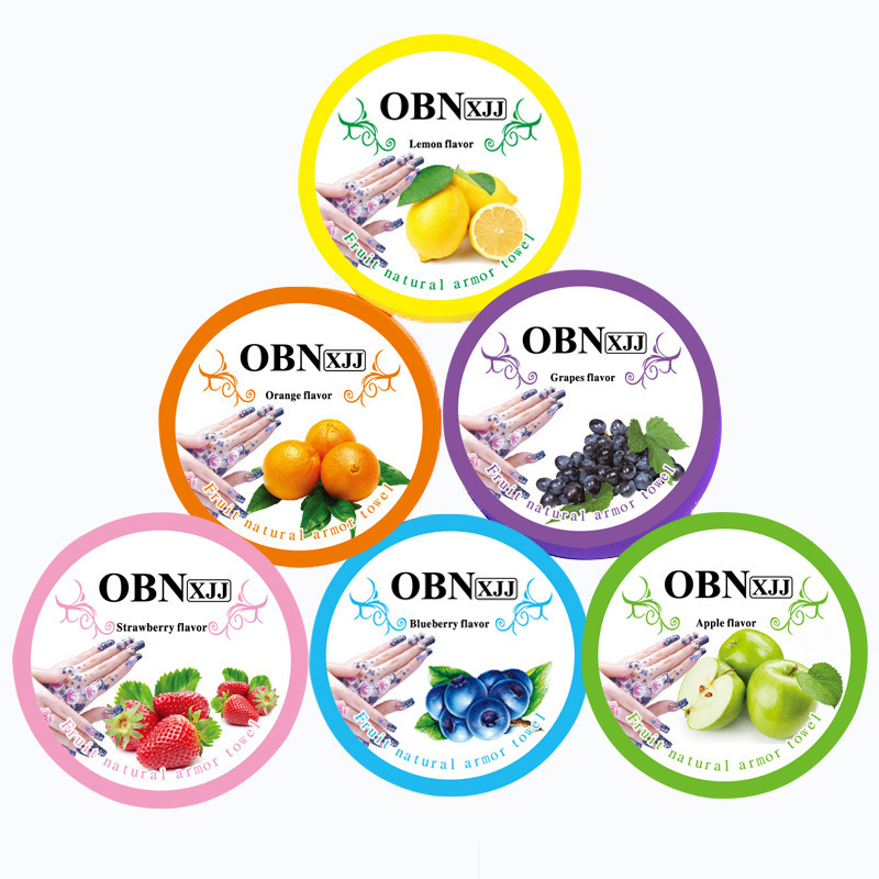 Cross-Border Disposable Boxed Nail Polish Remover Wipes Manufacturer Wholesale Fruit-Flavored Nail Polish Remover Wipes Nail Polish Remover Cotton Pads Nail Polish Remover Supplies