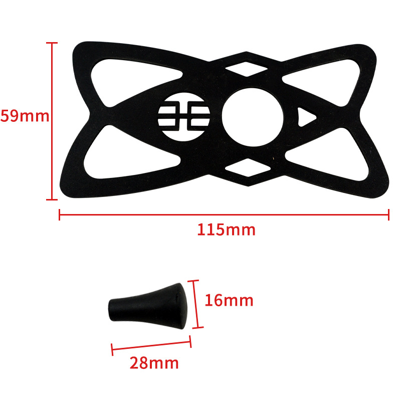 Accesorios de soporte de teléfono móvil de la motocicleta clip de brazo clip de grifo clip de asiento de espejo clip de cabeza de bola teléfono móvil accesorios de soporte al aire libre