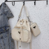 Shoulder bag, brand bucket one shoulder, underarm bag, wholesale, 2020, internet celebrity, three in one