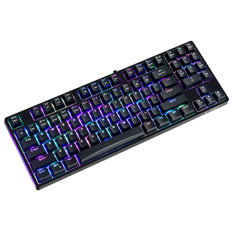 RGB зелёная ось игровой кабель 89KEY механическая клавиатура ноутбук USB интернет-кафе э-спорт новые продукты