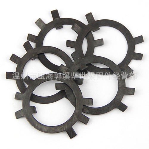 厂家优惠供应 圆螺母用多齿止动垫圈止退垫圈