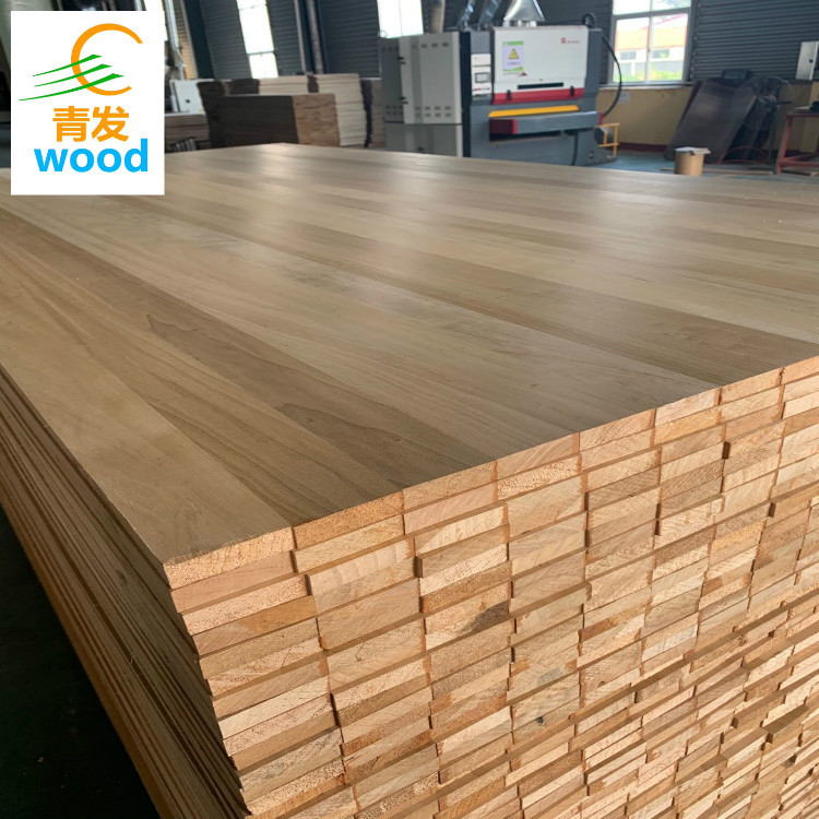 厂家批发多规格优质杨木拼板 碳化杨木板 莎丽格拼板多规格